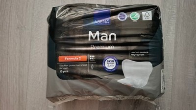 Abena Man Premium, Formula 2, 15 Stück, Neu und ungeöffnet