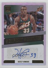 2018-19 Panini Donruss Significant Signatures Hersey Hawkins #SS-HHW Auto 0o9