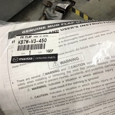 2017-2021 Mazda Cx-5 Front Mud Flaps Splash Guards Pair 2 Oem New Kb7w-v3-450