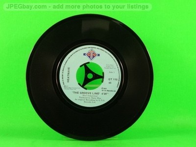HEATWAVE GROOVE LINE (PLAIN SLEEVE) (3) (137) 7'' GTO