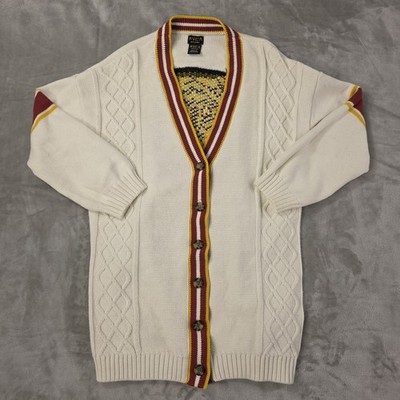 RVCA Matt Leines Uprise Cardigan Sweater Tiger Head Women's Small