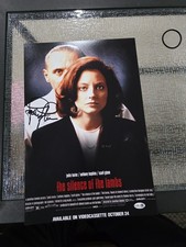 JODIE FOSTER signed "SILENCE OF THE LAMBS" 12x18 Photo  JSA COA