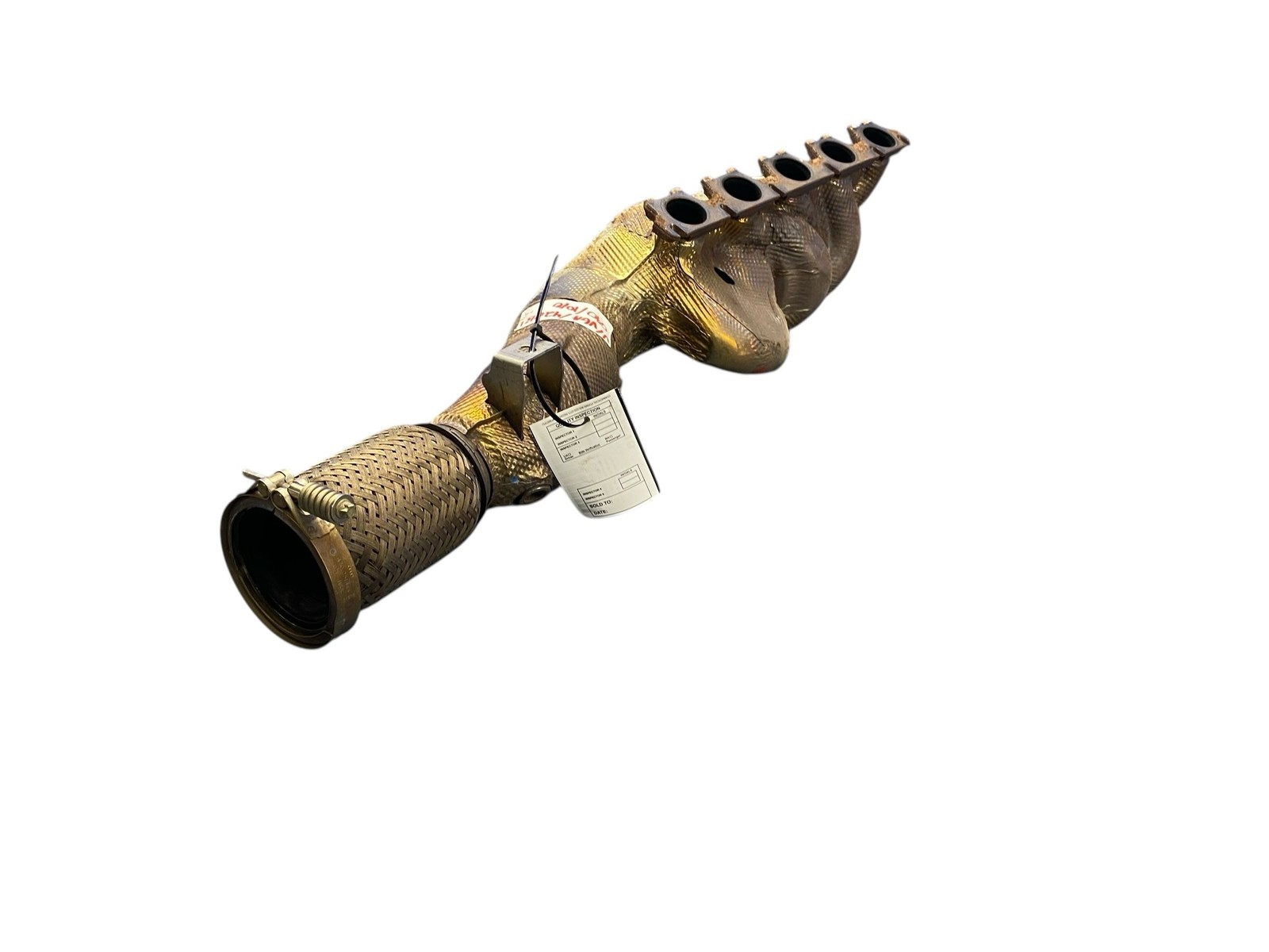 2012 AUDI R8 RECERTIFIED AWD 5.2L CATALYTIC CONVERTER PIPE U/VGA/420131090/1010