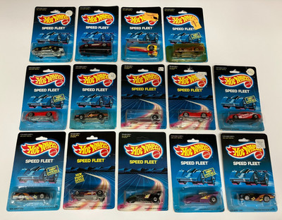 Lot of 14 ** 1980's Hot Wheels SPEED FLEET Sol-Air, XT-3, Thinderbird, Banshee