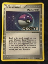 Master Ball 88/107 Deoxys Reverse Holo LP on eBay