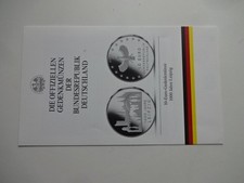 Broszura " 10 euro / Oficjalne monety okolicznościowe RFN 2015 - 1000 lat Lipska