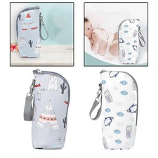 Sac chauffe-biberon portable Sacs de stockage de lait maternel Sac chaud