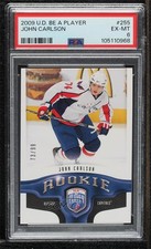 2009-10 Upper Deck Be a Player Rookie 73/99 John Carlson #255 PSA 6 6v3