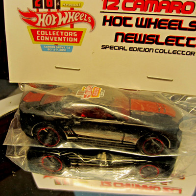 HOTWHEELS..2012..26TH COLLECTORS CONVENTION..2012 CAMARO ZLI..MATTE BLACK..25pcs