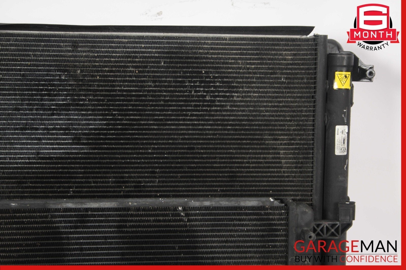 17-20 Maserati Ghibli 3.0 Engine Motor Cooling Radiator A/C AC Condenser Assy