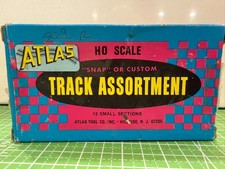 Railroad Atlas HO Scale Track Assortment- 12 Small Sections -No. 47 New