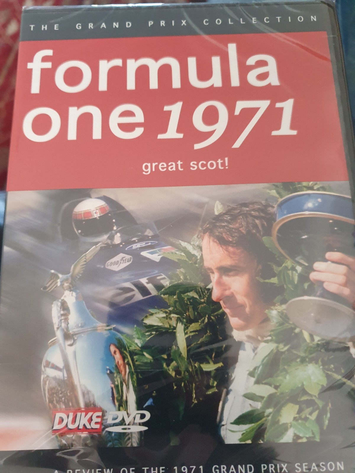 New Sealed Formula One F1 1971 Official Review DVD Jackie Stewart