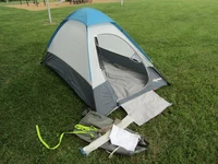 Backpacking Tent 7' x 4' Mountain Trails Cedar Brook 2 Person 36481 Unused