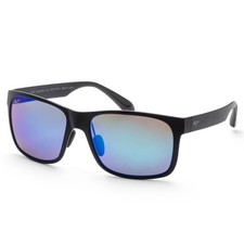 Maui Jim Men's 59mm Matte Black Polarized Sunglasses MJ0432SA-002