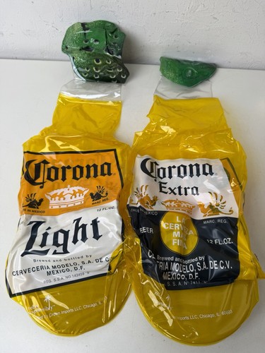 Inflatable Corona Extra Light Beer Bottles With Limes Promo