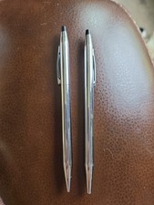 Vintage CROSS Century Silver Pen Pencil Set