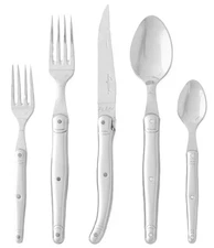 Jean Dubost Laguiole High Gauge 5 pcs Flatware Sets .
