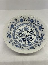 Wood And Sons Ironstone Blue Fjord Bowls, 6.5 In Wide, 1.5 In Deep Vintage
