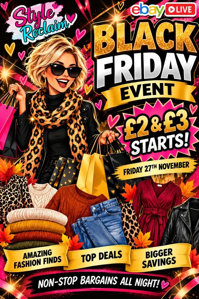 🖤 BLACK FRIDAY BONANZA! 💛 | £2, £3 STARTS | MEGA BARGAINS |