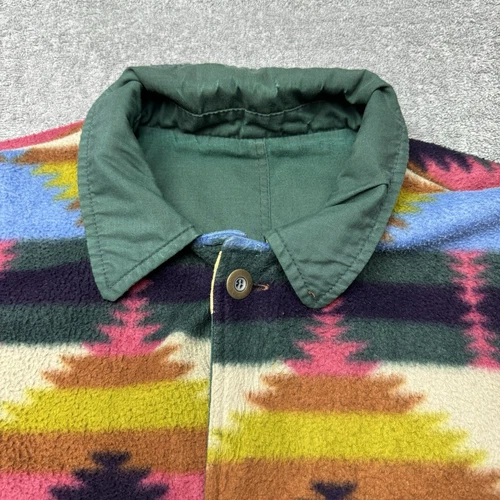 Vintage Current Seen Aztec Southwestern Pattern Button Reversible Jacket Medium image 4