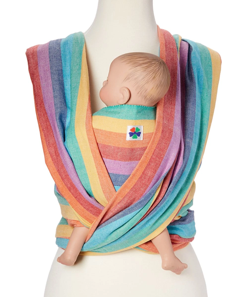Summer Rainbow Woven Baby Carrier for Infants & Toddlers