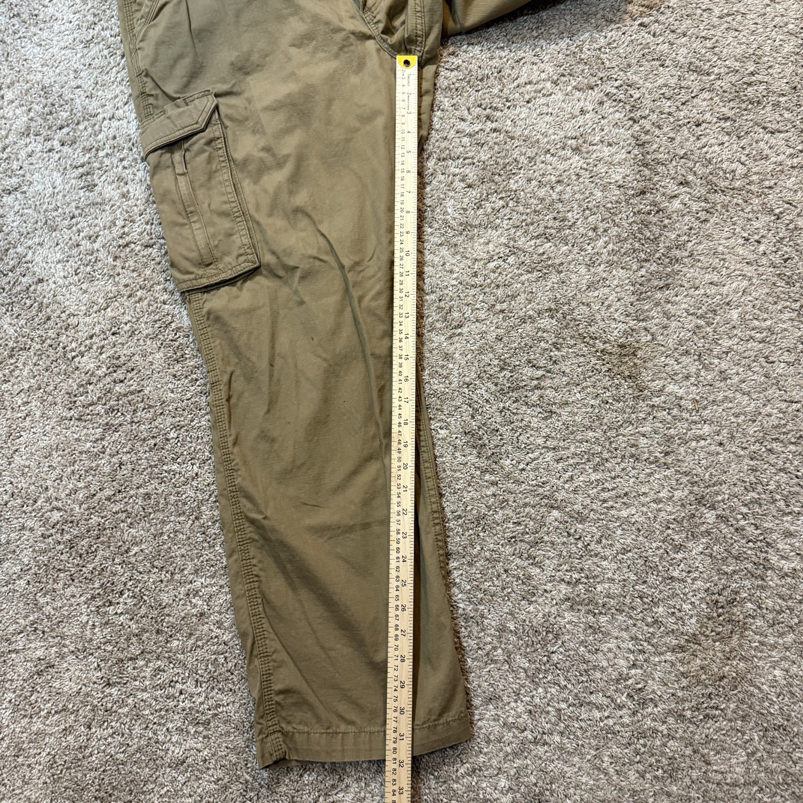 Carhartt Pants Men’s Size 40 X 32 Khaki Force Relaxed Fit Cargo Work Carpenter thumbnail 5