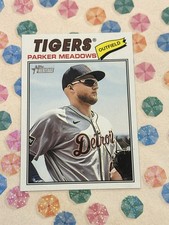 2026 Topps Heritage Parker Meadows #208 Detroit Tigers (E)