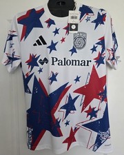 2026 San Diego FC Americana Pre-Match Adidas Jersey Size Large MLS NWT