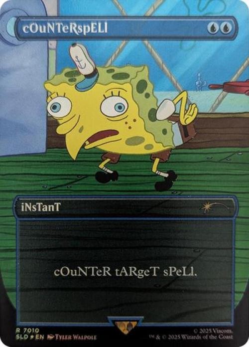 cOuNTeRspELl (7010) (Rainbow Foil) -Foil Near Mint MTG Secret Lair