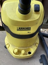 Karcher WD 2 Wet & Dry Vacuum Cleaner 1000W 240V Yellow (working)