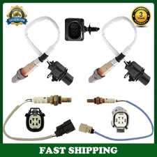 4X Up+Downstream Oxygen Sensor For Ford Explorer 3.5L V6 Turbocharged 2013-2019