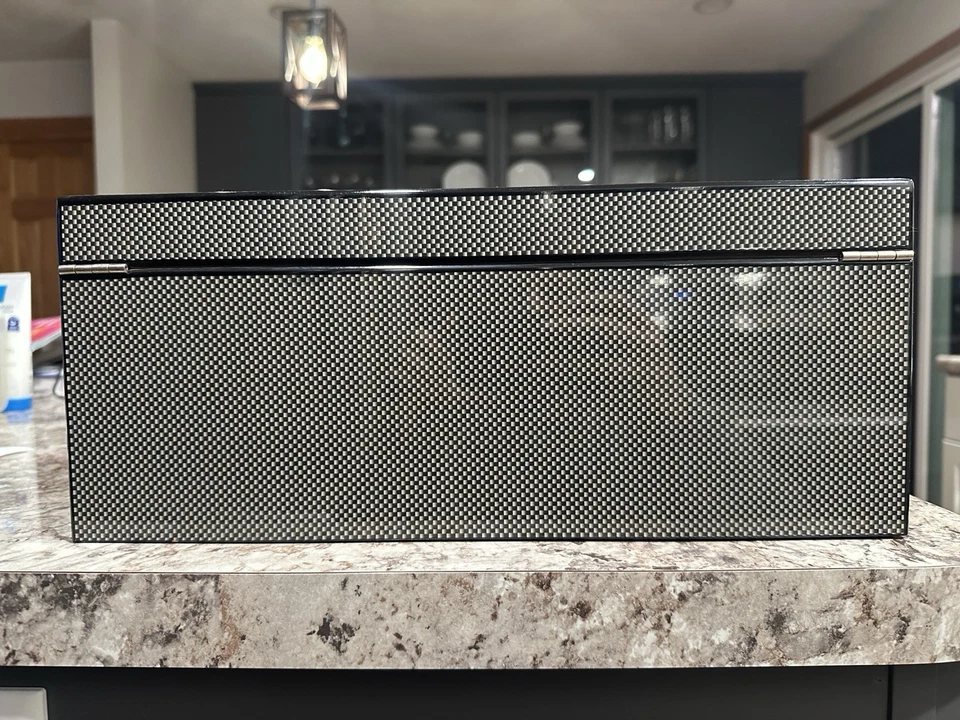 Comoy’s of London RARE Collector Carbon Fiber Series Cigar Humidor - Image 2 of 4