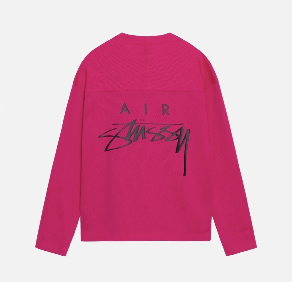 Nike Stussy Long Sleeve Top Pink | eBay