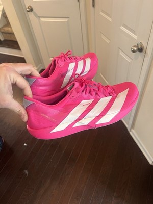 adidas Adizero Adios 9 Men's Size 14 Performance Running Shoes, Pink