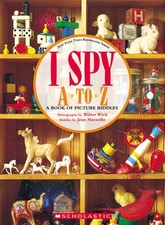Image of I Spy A to Z: A Book of Picture Riddles by Jean Marzollo Hardcover Book