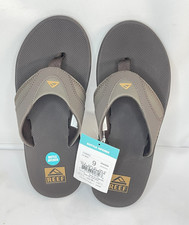 Reef Men's Fanning Bottle Opener Sandals Size 9 Brown New With Tag