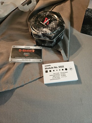 Casio G-Shock Analog-Digital GA-700 Series Men's Watch White w/Box - Picture 4 of 4