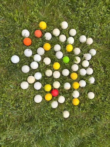 Lot of 10 Used Lacrosse Balls Mixed Brands – Velocity,Pearl,Dicks, Read Descript