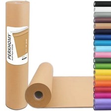 17.5" x 1200'' Brown Kraft Paper 50 lb Basis Thick Roll Packaging Shipping NEW