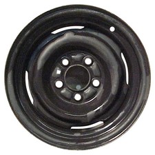 Refurbished Painted Black Steel Wheel 14 X 6.5 E0az1007b