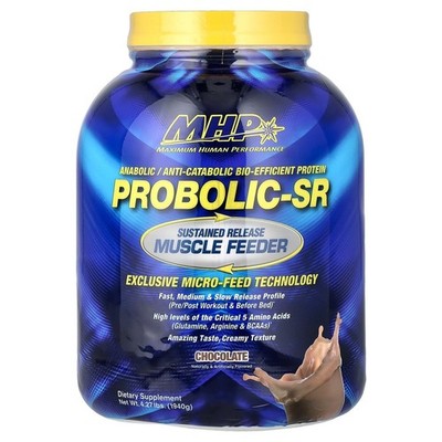 Maximum Human Performance Probolic-SR Sustained Release Protein Powder, 24g P...