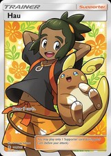 Pokemon Hau (144/192) Guardians Rising LP HOLO on eBay