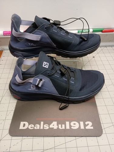 Salomon Techamphibian Shoes Women's US 9.5 Blue Water Vented Hiking Outdoor Grip - Picture 2 of 12
