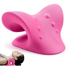 Neck Cloud Cervical Neck Stretcher Pillow Traction Device Massag Pain Relief...
