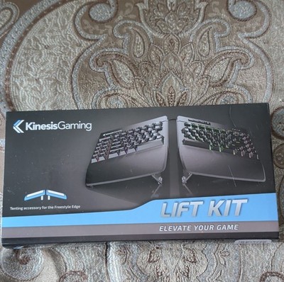 Kinesis Gaming Lift Kit Adjustable Stand Black for Freestyle Edge Keyboard