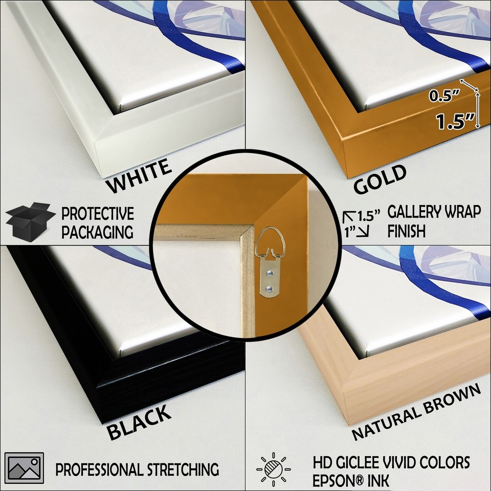 Designart "Autumn Pink Leaves and Branch on Pastel Colors" Traditional