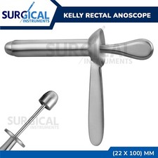 Kelly Anoscope Protoscope 22x100 Rectal Ob/Gynecology Urology Speculum German GR