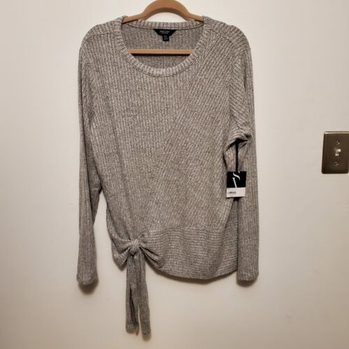 NWT Vera Wang gray sweater XXL - Afbeelding 1 van 6
