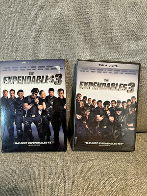 The Expendables 3 W/ Slipcover (DVD/Digital, 2014, Widescreen) NEW