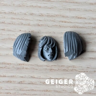 40k Kill Team Terrain Bits | Killzone Blood & Zeal | Volkus Large Sister Head